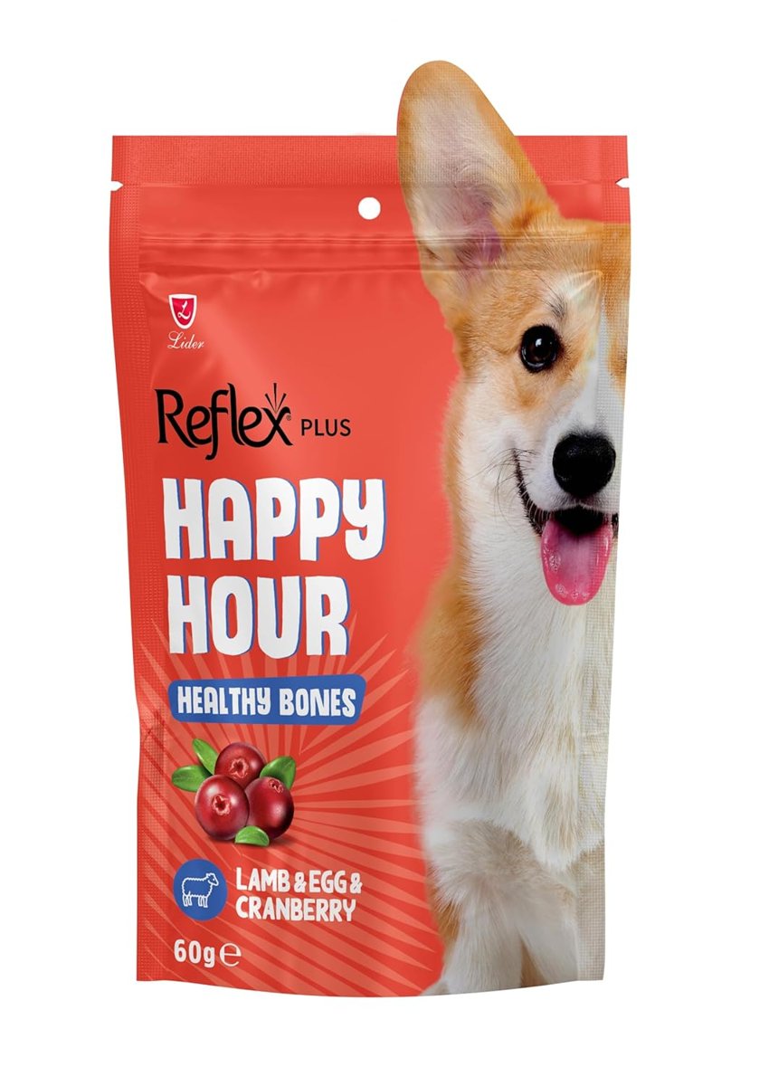 Reflex Happy Hour Sağlikli Kemikler Için Destekleyici Köpek Ödül Mamasi 60Gr