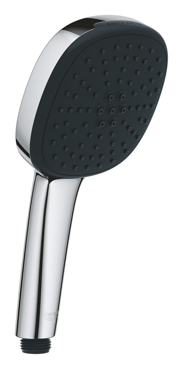 GROHE Vitalio Comfort 110 El Duşu, 2 Akışlı (Yağmur  Jet), SmartSwitch, 110mm Kare Duş Başlığı, Kire