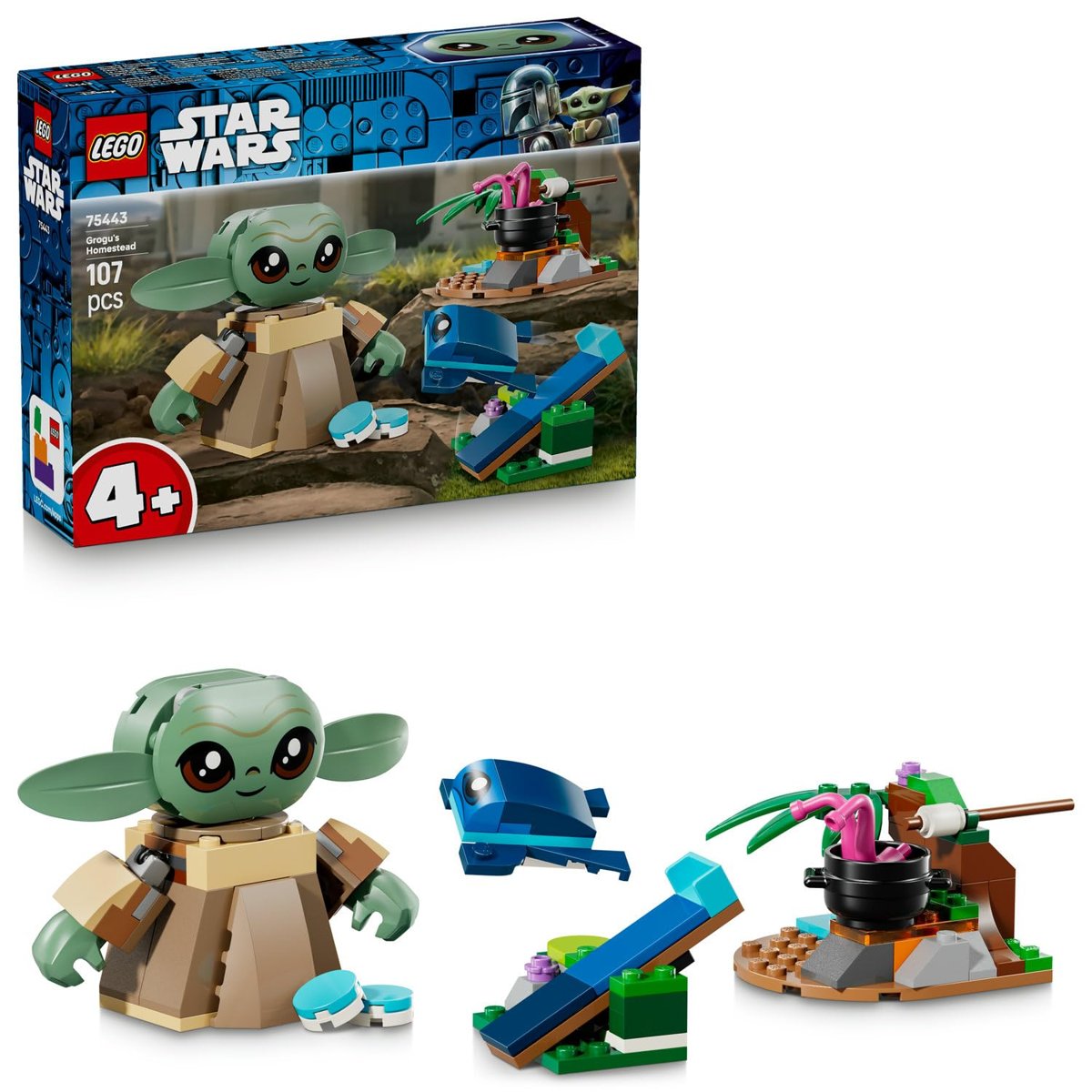 LEGO Star Wars: The Mandalorian Grogu’nun Yuvası 75443