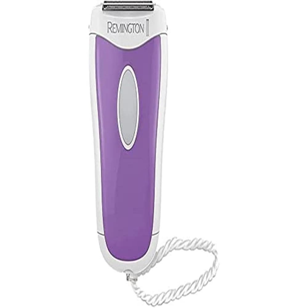 Remington kadın tıraş makinesi Compact smooth&silky WSF4810, açılı tıraş başlığı, ıslak ve kuru uygulamalar, beyaz/lila