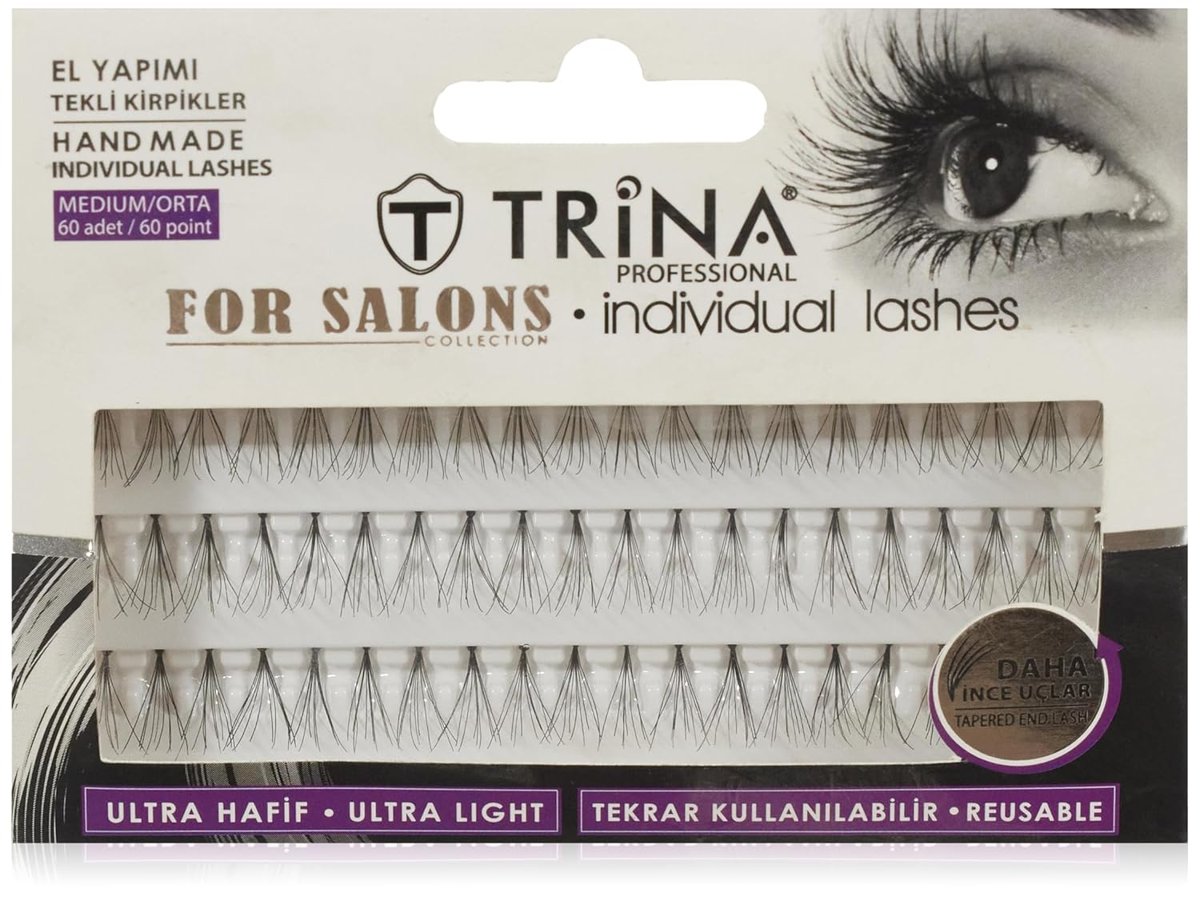 Trina Tekli, Normal- Orta Takma Kirpik (60 Adet)