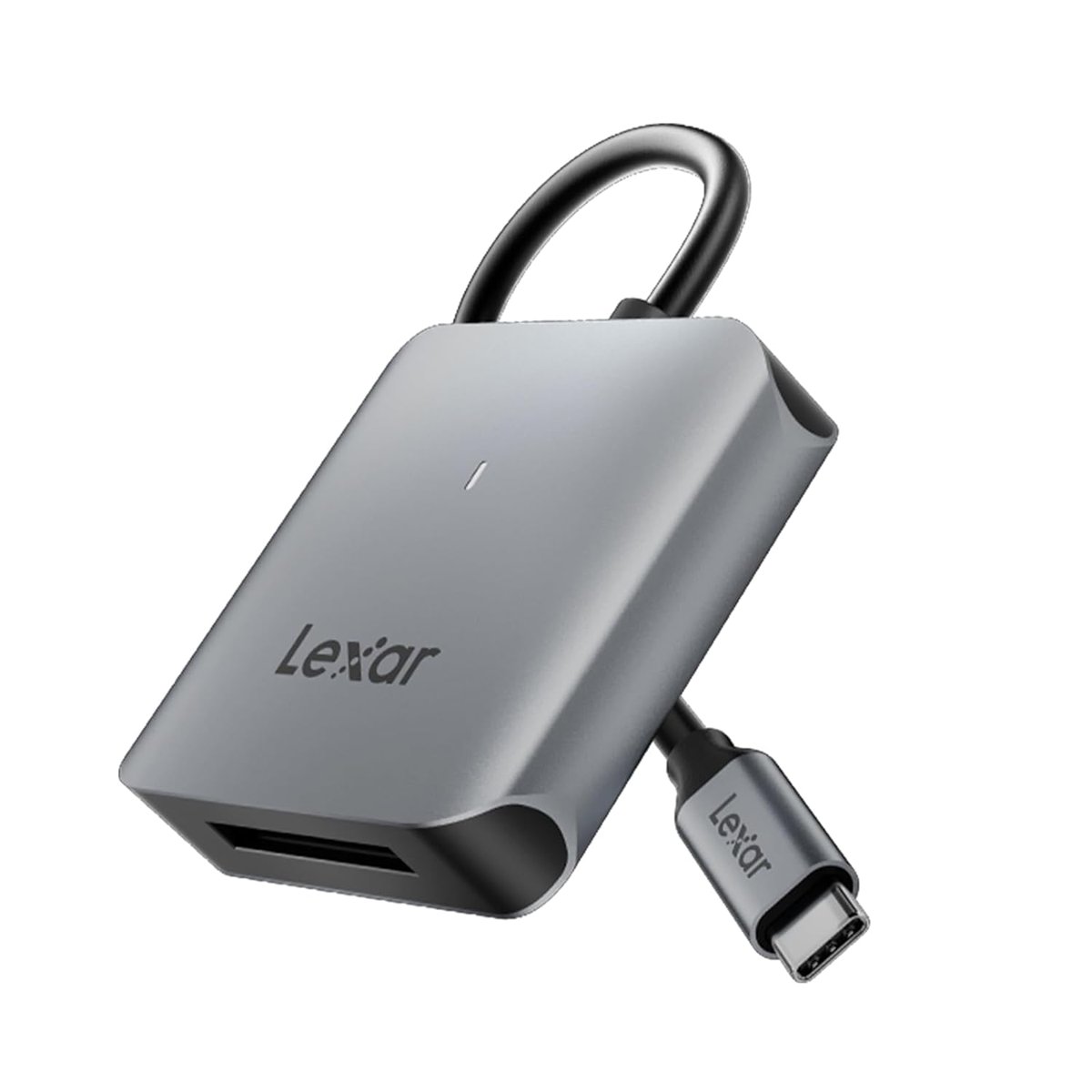 Lexar RW510 CFexpress Tip B Kart Okuyucu, 10 Gbps'ye Kadar, USB 3.2 Gen 2 CF Bellek Kartı için, USB Tip-C Kablosu Dahil (LRW510U-BNHNG)