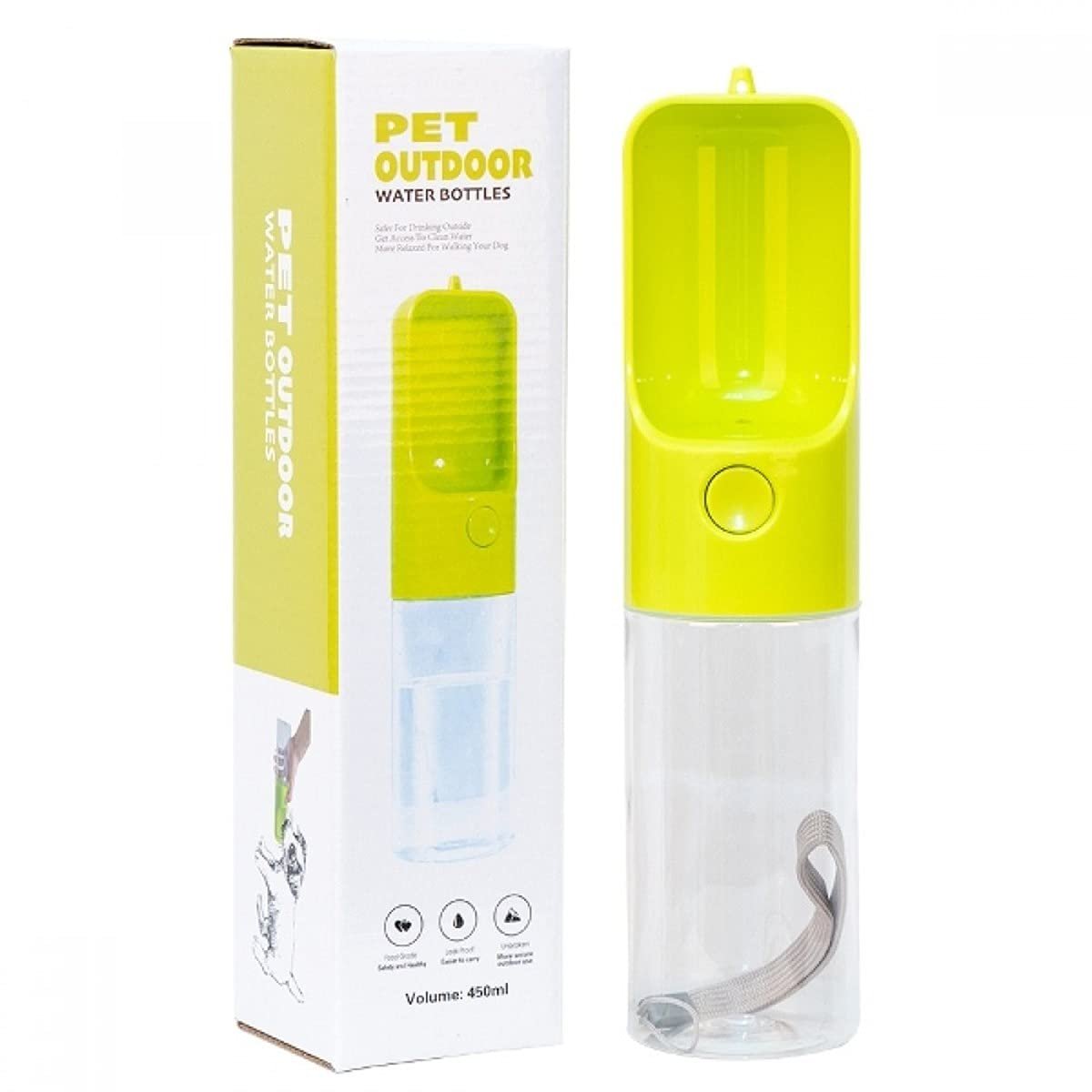 Beeztees Eastland M9004 Taşınabilir Evcil Hayvan Suluğu, 450 Ml