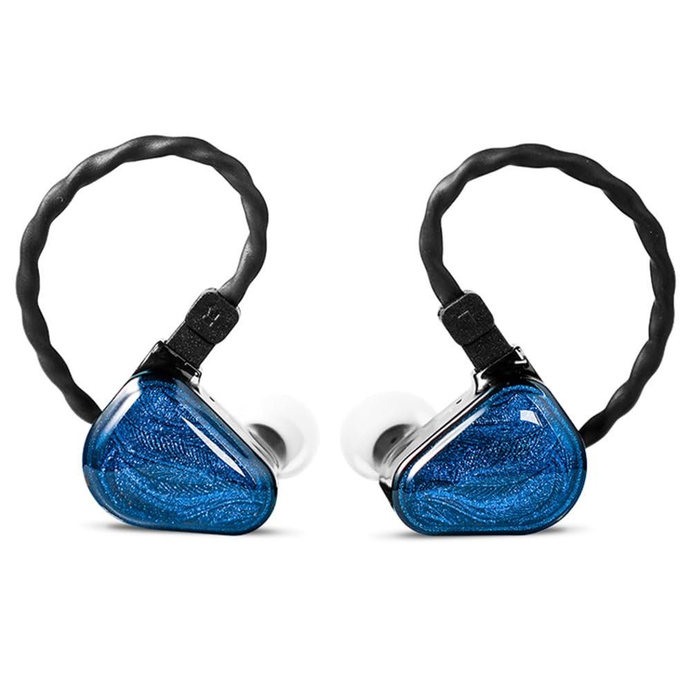 TRUTHEAR ﻿ Zero Mavi Dual Dynamic Drivers In-Ear Headphone | Sahne, Stüdyo veya Odyofil için Çift Sü