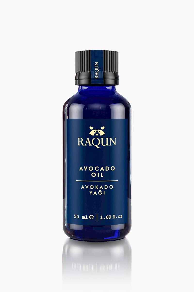 RAQUN Avokado Yağı 50ml%100 Saf ve Doğal