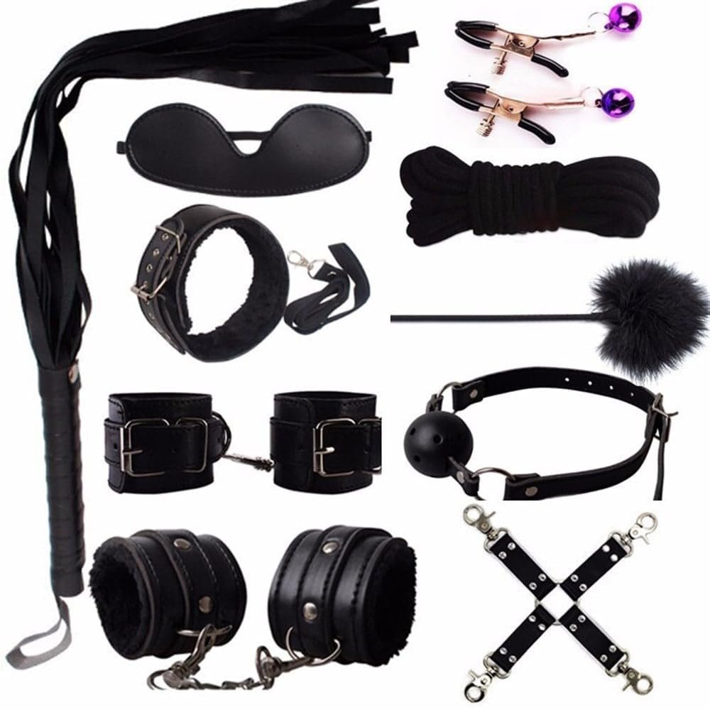 LilituShop 10 Parçadan Oluşan Mükemmel Fetiş Koleksiyon Set BDMF004