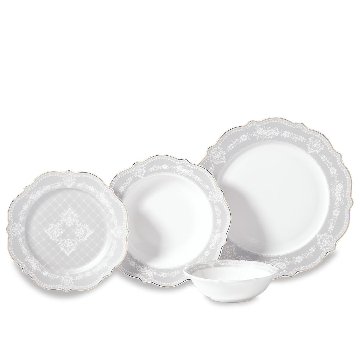 Korkmaz Eliza Coll. 60 Parça Yemek Takımı A8272