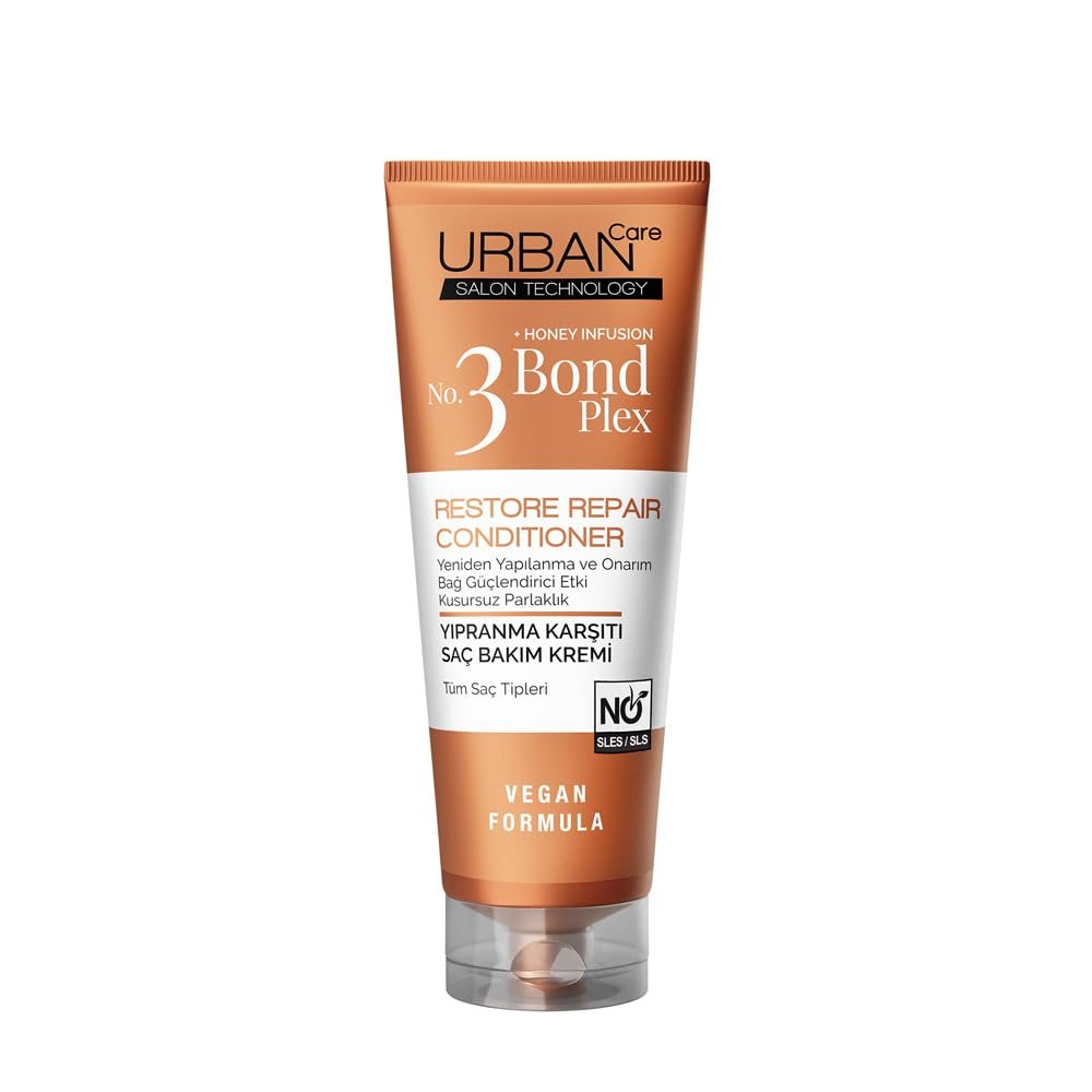 URBAN Care No.3 Bond Plex Yıpranma Karşıtı Saç Bakım Kremi 250 ml- Vegan