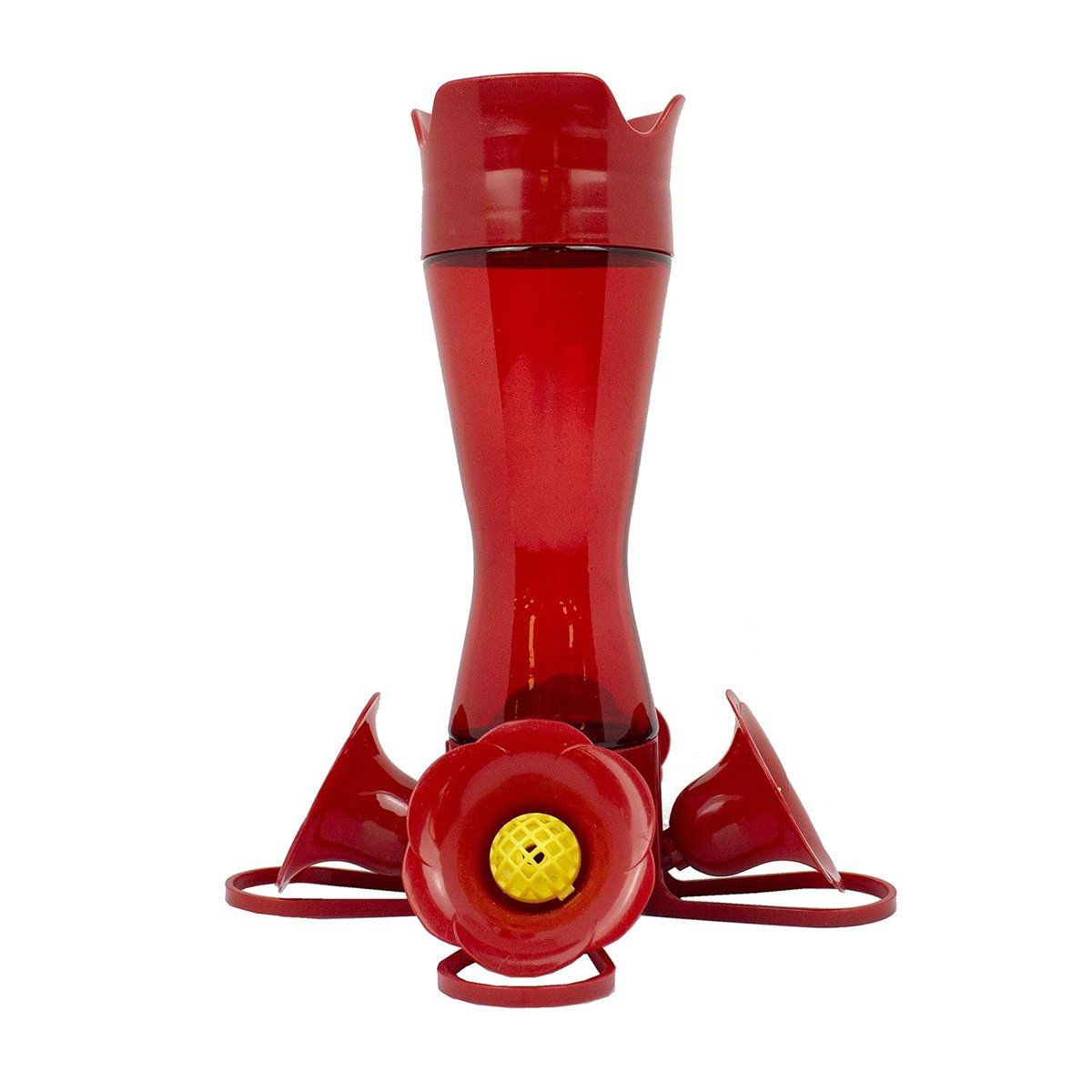 Perky-Pet 203CPBR Pinchbel Sinek Kuşu Yemleyici, Kırmızı Cam