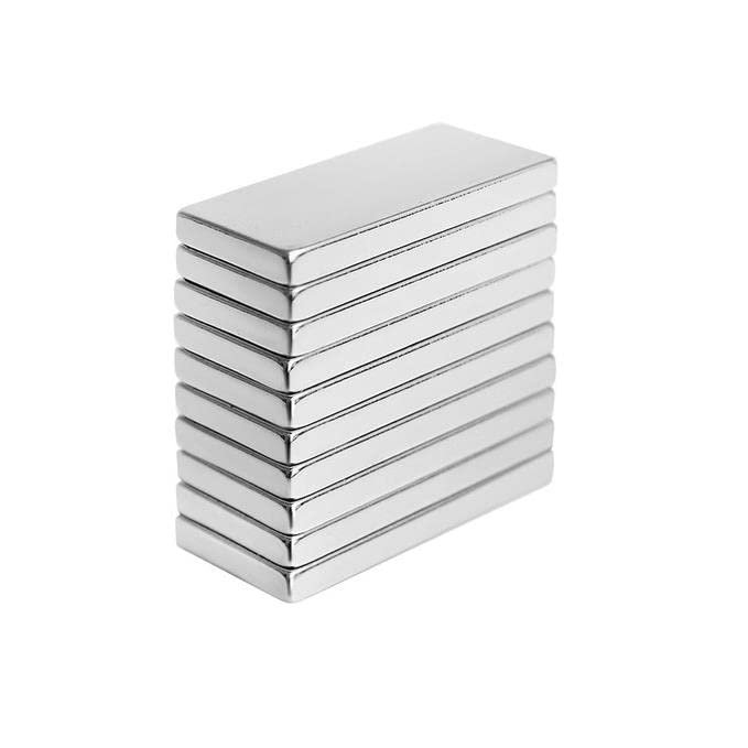 MNS Magneteksan 20x10x3 mm Neodyum Dikdörtgen Blok Mıknatıs (5 Adet)