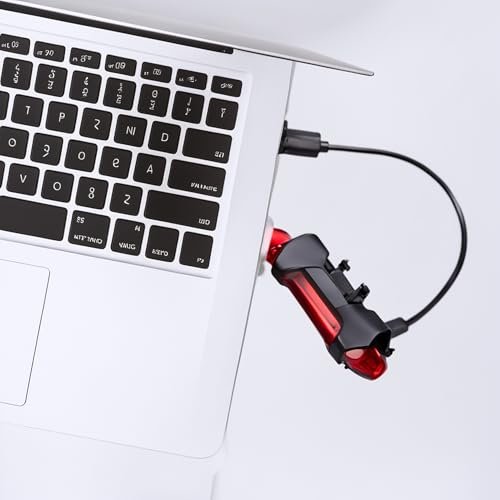 Busstier USB Şarj Edilebilir LED Bisiklet Arka Lambası – Su Geçirmez ve Parlak Güvenlik Işığı