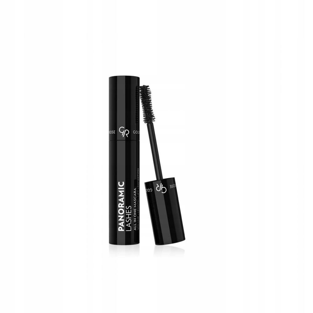 Golden Rose Panoramic Lashes All In One Mascara - Hacim Uzunluk ve Kıvırma Etkili Siyah Maskara