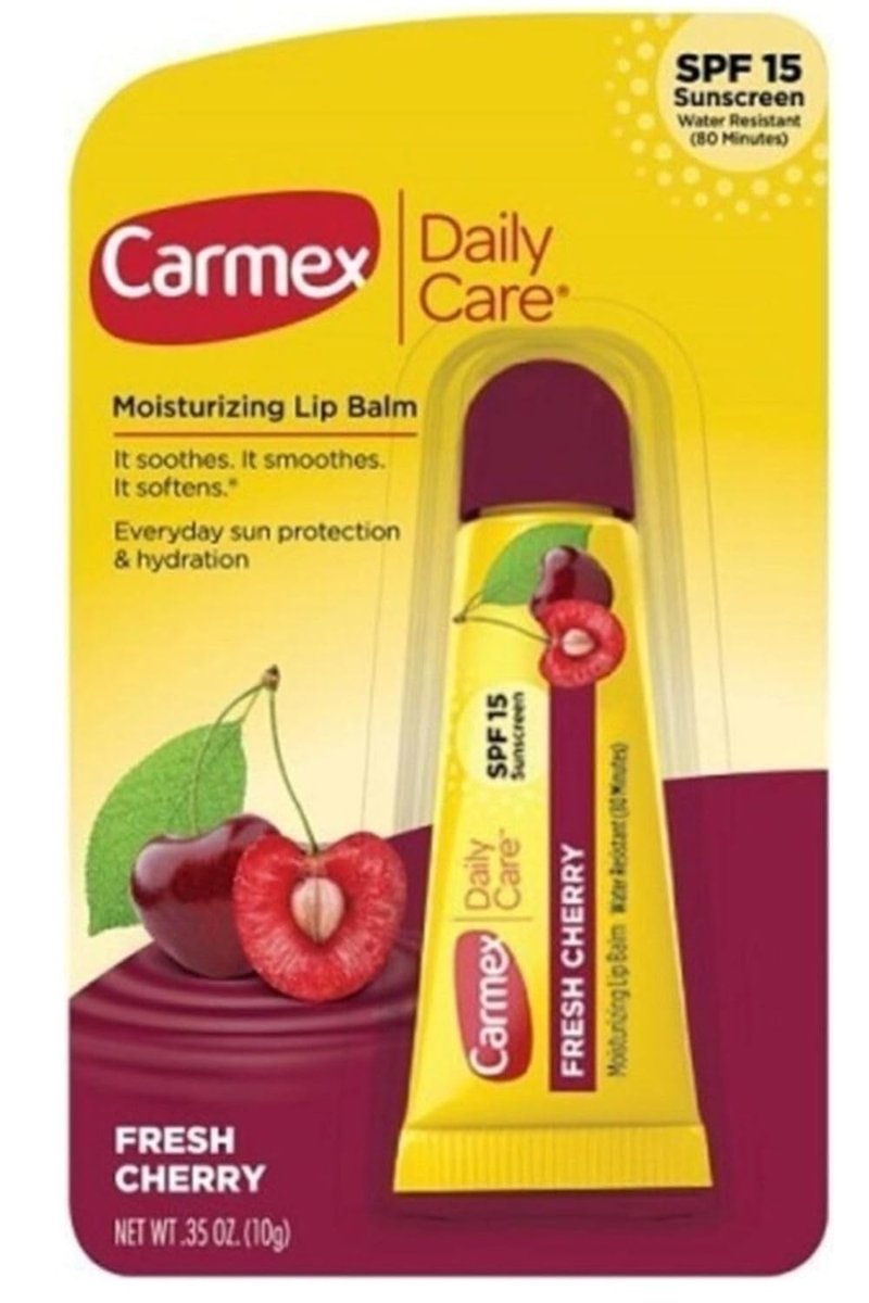 Carmex Spf15 Vişneli Dudak Bakım Kremi 10 Gr