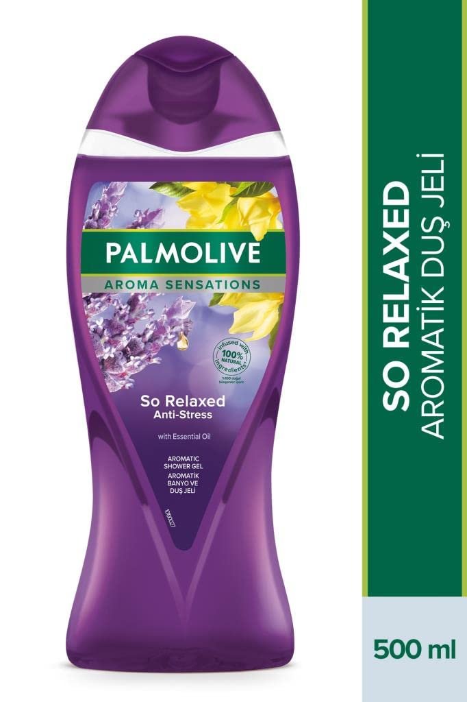 Palmolive Aroma Sensations So Relaxed Lavanta ve Ylang Ylang Yağları Aromatik Banyo ve Duş Jeli (500 ml)