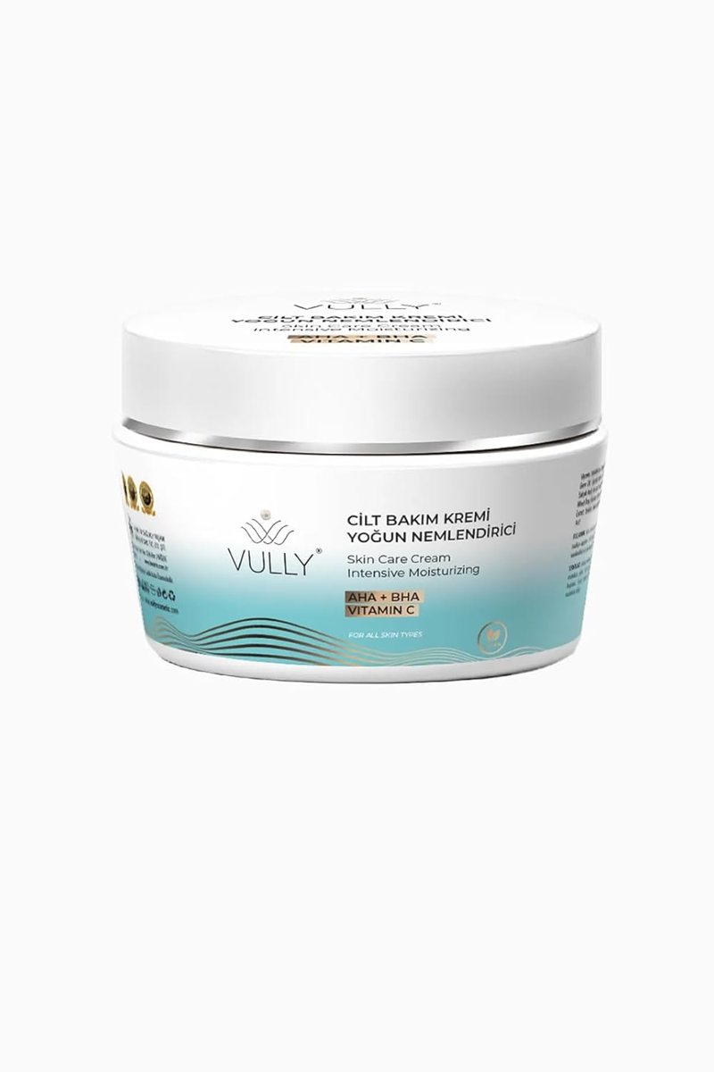 Vully Aydınlatıcı Nemlendirici Renk Tonu Eşitleyici ve Yenileyici Yüz Kremi 50 ml Aha, Bha, Vitamin C