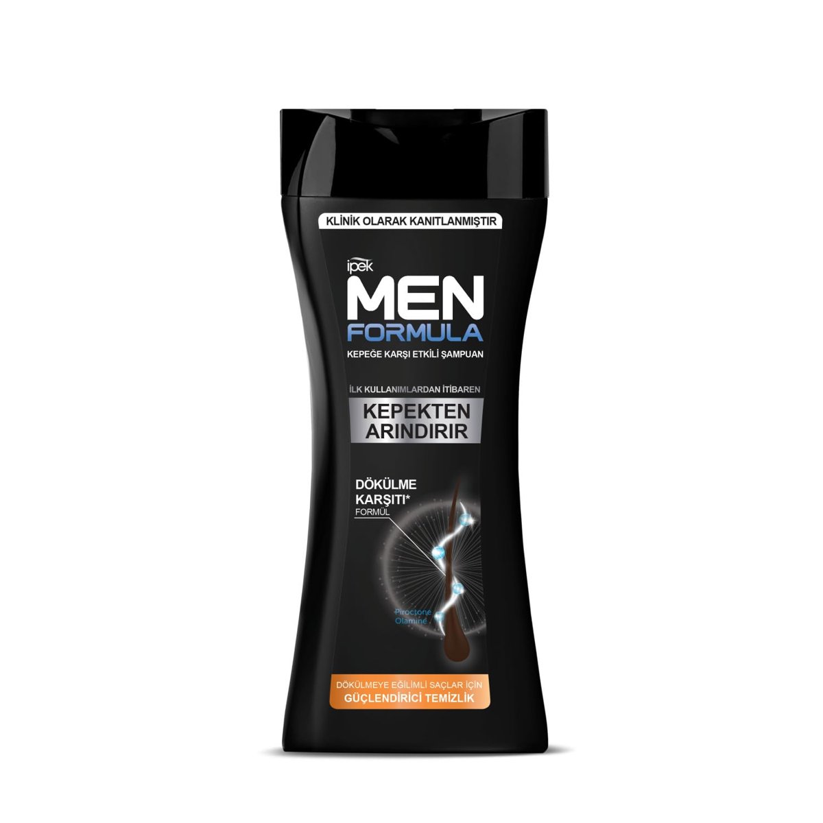 İpek Men Formula Kepeğe Karşı Etkili Şampuan Dökülmeye Eğilimli Saçlar