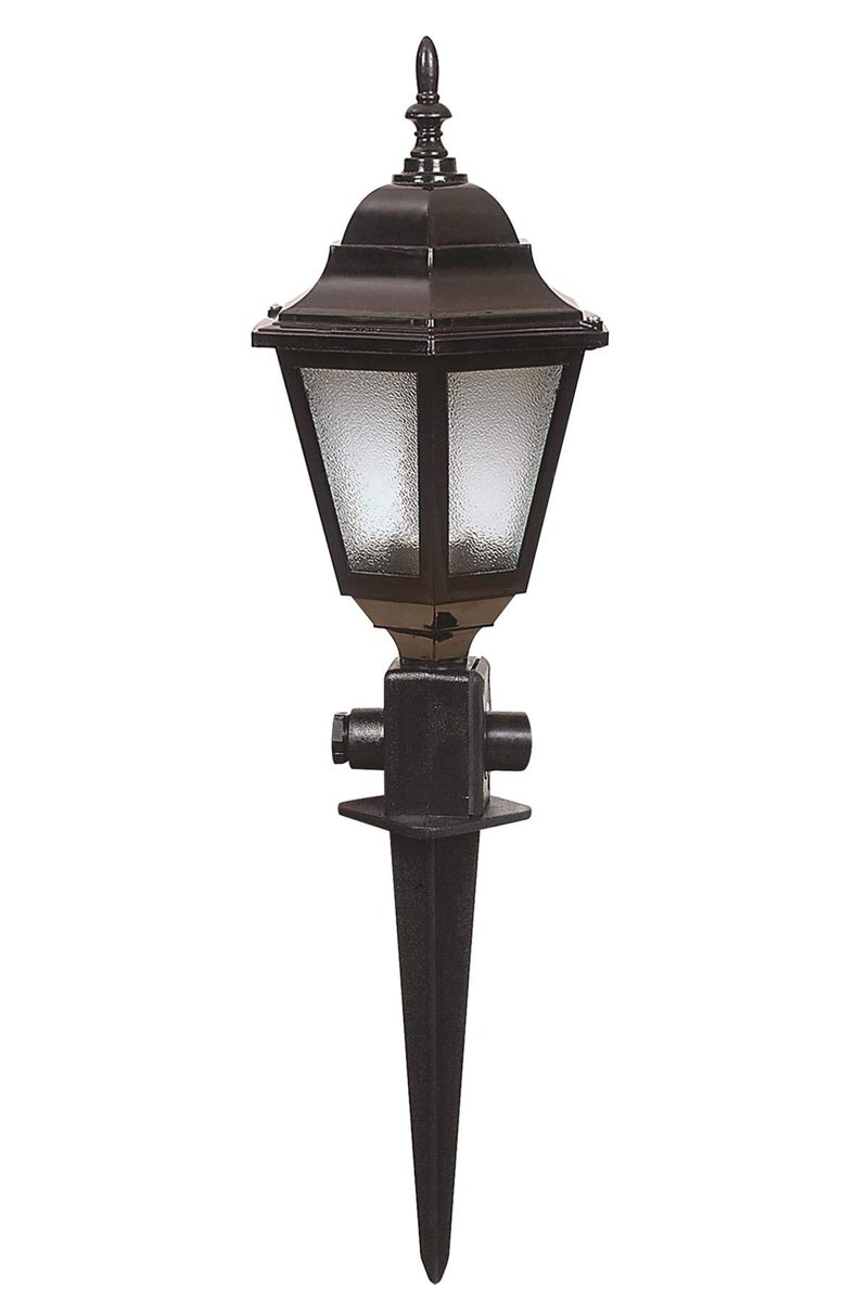 AVONNI BBO-68166-BSY Siyah Elektrostatik Toz Boyalı Dış Mekan Aydınlatma, E27, ABS, Akrilik Cam, 23cm