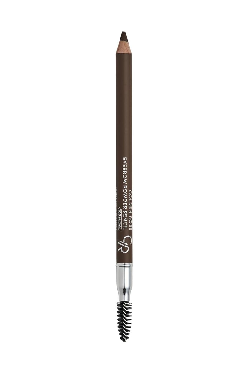Golden Rose Eyebrow Powder Pencil No: 105 Brown - Pudralı Fırçalı Kaş Kalemi
