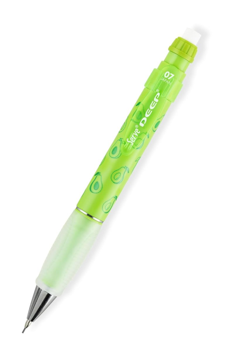 SERVE DEEP MEKANIK KURSUN KALEM 07MM FOS YESIL AVOKADO