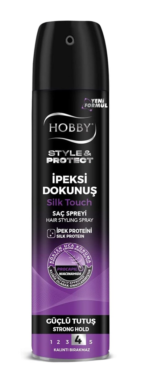Hobby Saç Spreyi, İpeksi Dokunuş, 250ml