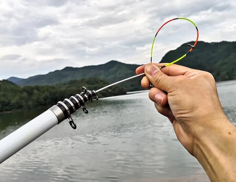 Valkyrie 3 Metre Karbon Fiber Balık Olta Kamış - 9 Boğum 9 Halka Teleskopik -