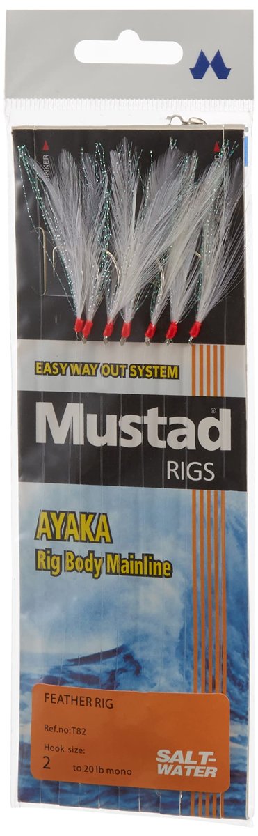 Mustad T82 Olta Çaparisi, İstavrit, Çinekop Avlarında Kullanıma uygun, Tekne ve Kıyı Avcılığı için İdeal Olta Çaparisi Beyaz 4