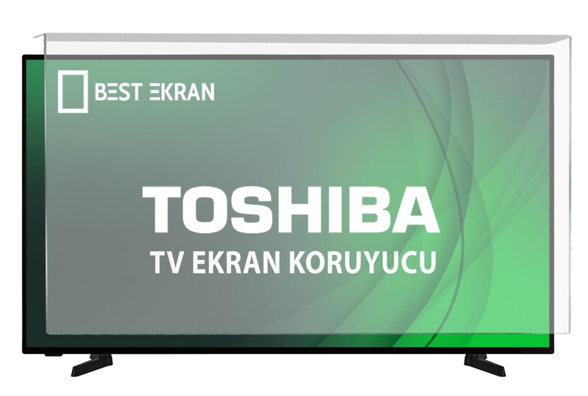 Toshiba 65QV2363DT Tv Ekran Koruyucu - Toshiba 65" 164cm QLED Kırılmaz Koruyucu