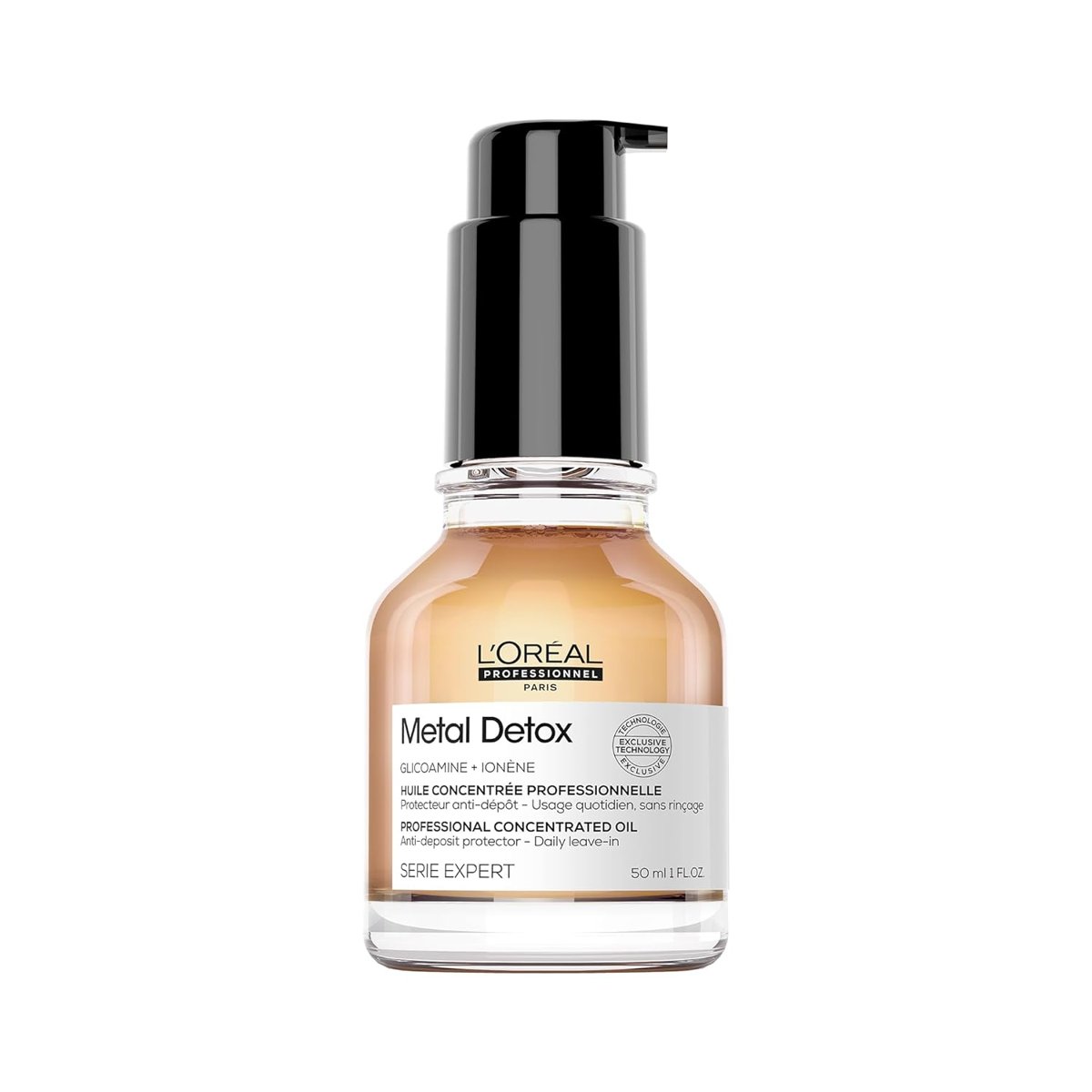 L'Oréal Professionnel Serie Expert Metal Detox Oil Konsantre Saç Bakım Yağı 50 ml - Parlaklık ve Kırılma Karşıtı Bakım