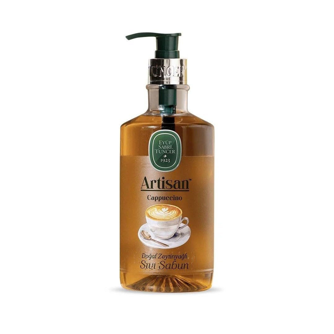 Eyüp Sabri Tuncer Artisan Doğal Zeytinyağlı Sıvı Sabun-Cappuccino 600 ml
