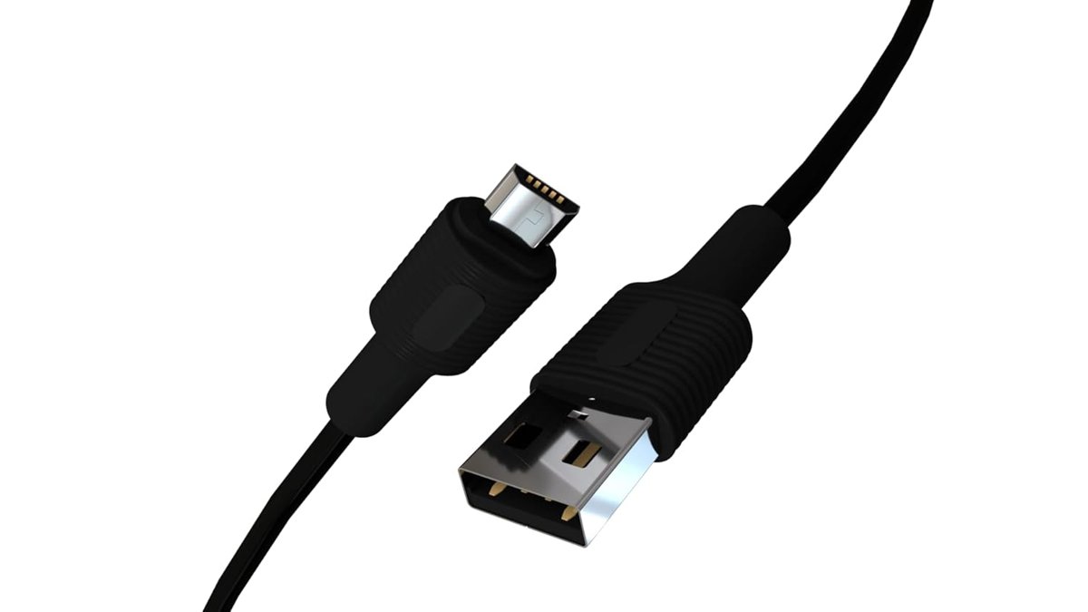 REMORAX Coral Micro USB Hızlı Şarj Kablosu (Siyah + Siyah Uç) (120 CM)