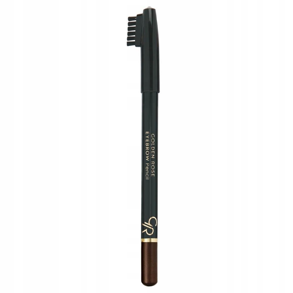 Golden Rose Eyebrow Pencil No: 102 Brown - Şekillendirici Fırçalı Kahverengi Kaş Kalemi