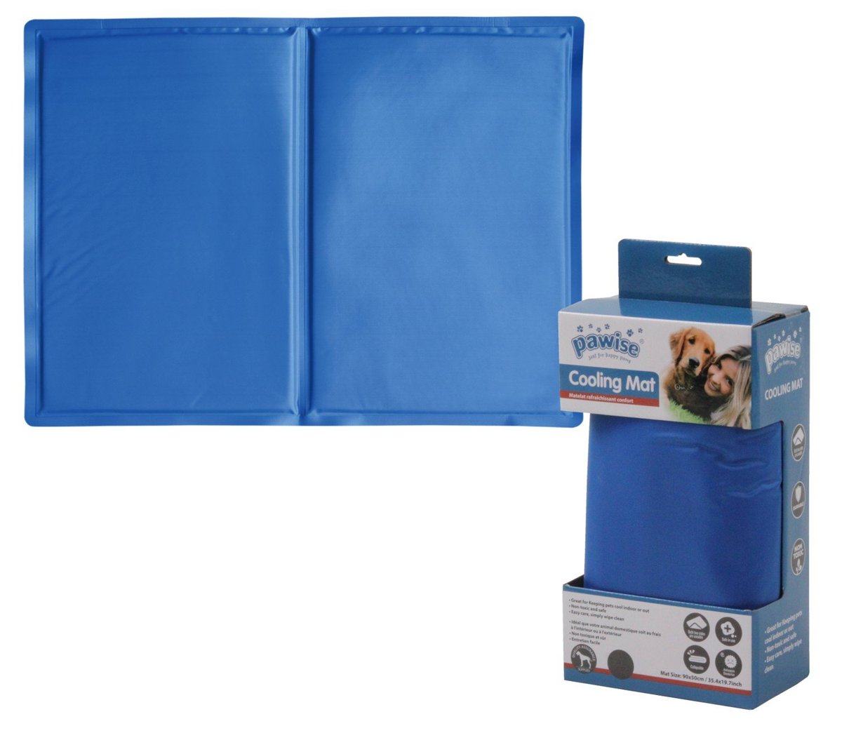 Pawise Cooling Mat Kedi Köpek Serinletici Yatak Medium 50x40cm