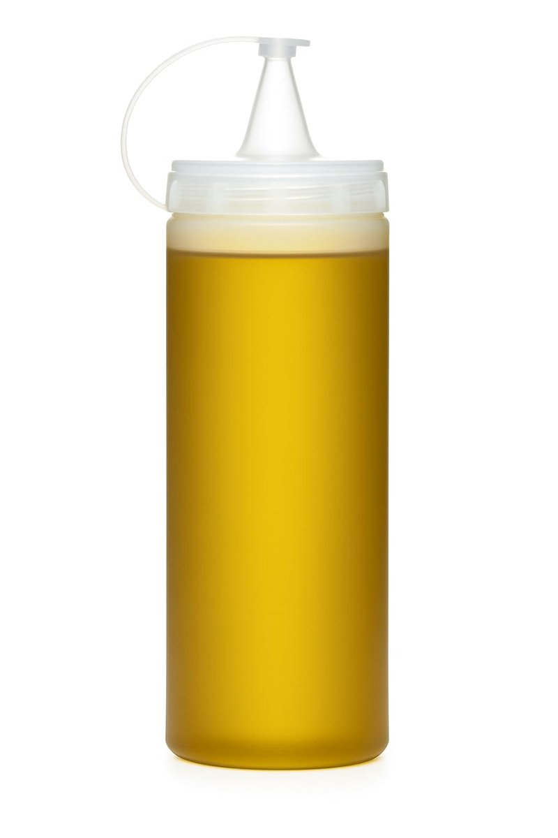 Busstier Şeffaf Yağdanlık 700 ml Sızdırmaz Kapaklı Sosluk Sirkelik Sıvı Yağ ve Sos Şişesi Pratik Kullanımlı Mutfak Sunum Kabı Geniş Ağızlı Dökme Şişe