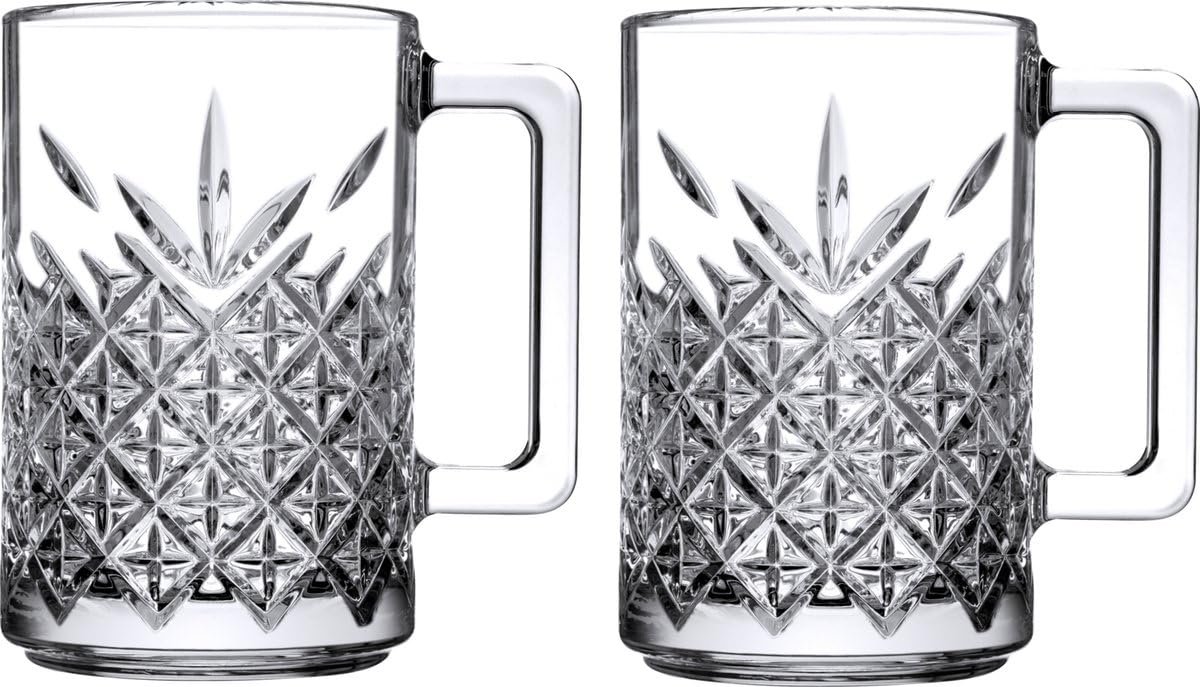 PAŞABAHÇE Timeless Fincan/Kupa 310 cc T Damla Logo (K) 2'li Kutudadır