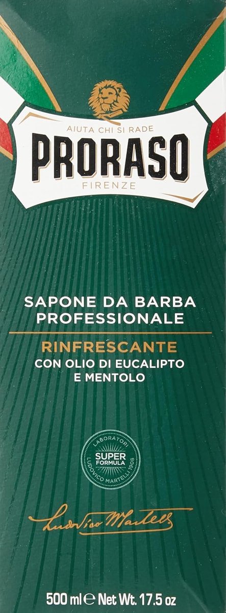Proraso 2019125 Tıraş Kremi, Okaliptüs Yağı Ve Mentollü