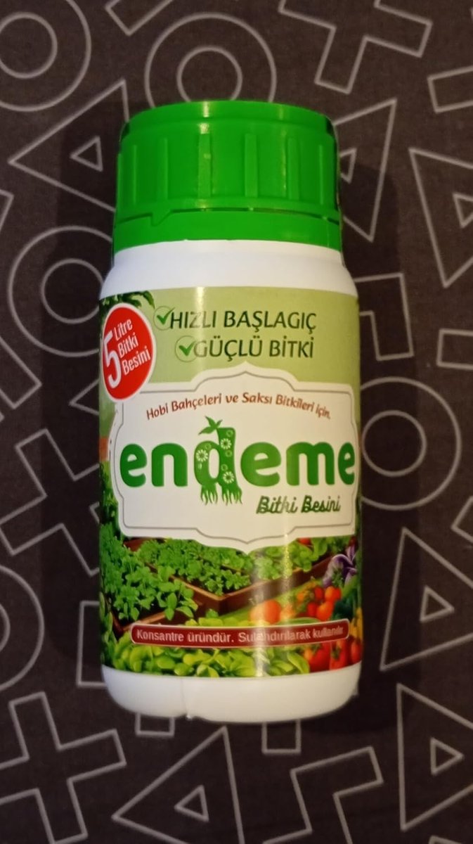 endeme "hızlı Başlangıç  Güçlü Bitki" Bitki Besini (Konsantre)