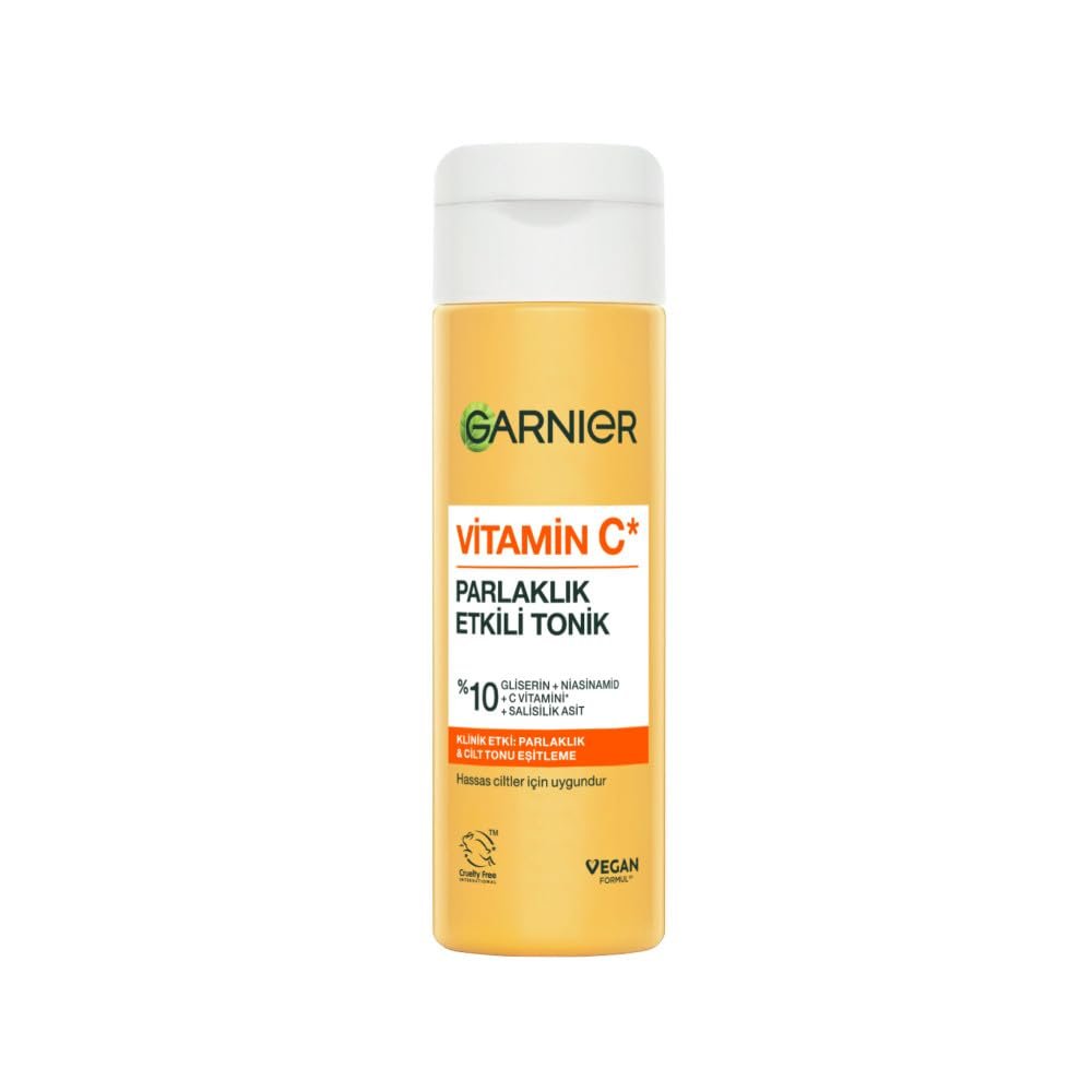 Garnier Vitamin C Parlaklık Etkili Tonik // Gliserin, Niasinamid, Salisilik Asit 120 ml