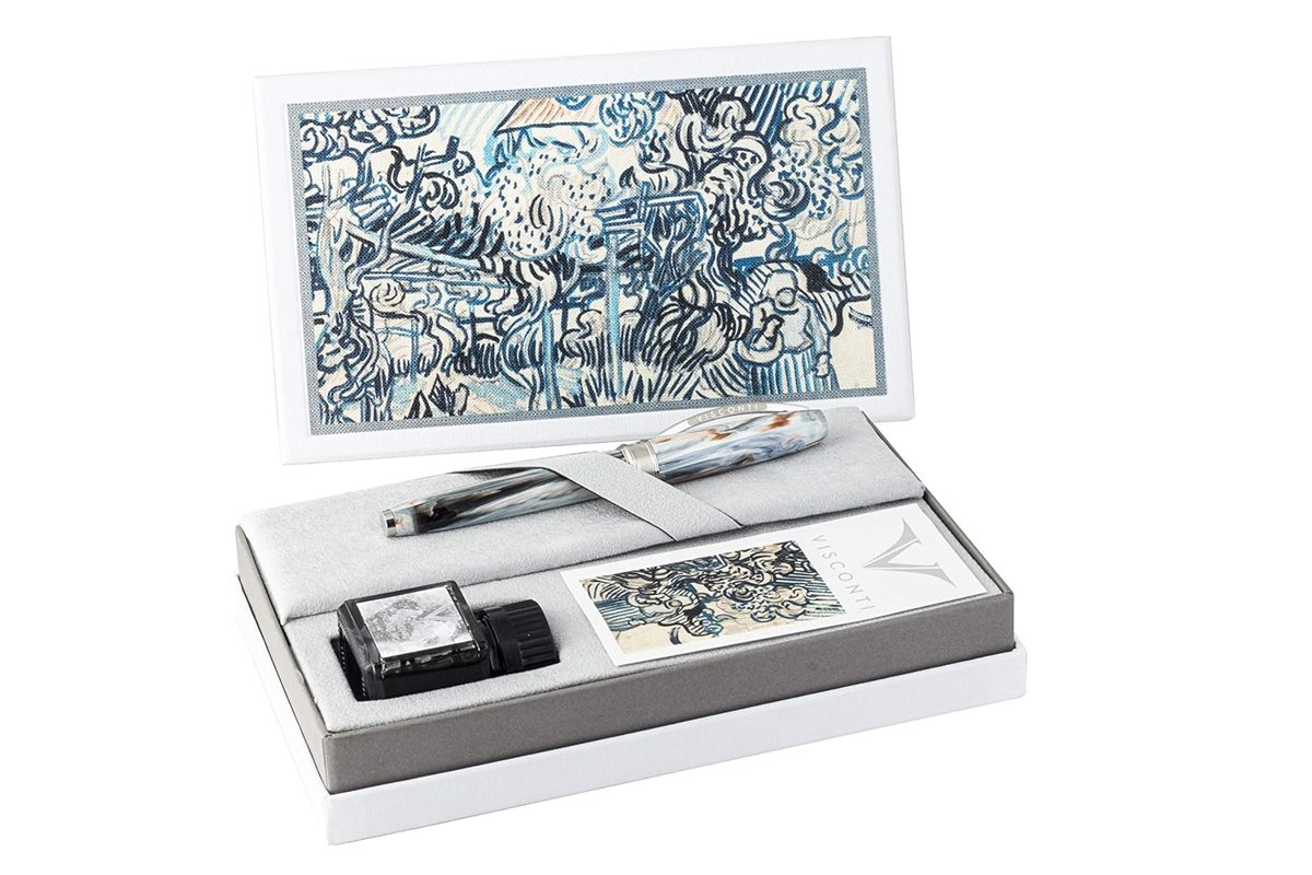 Luchiano Visconti Van Gogh Old Vineyard With Peasant Woman FP (M) KP12-16-FPM Dolma Kalem