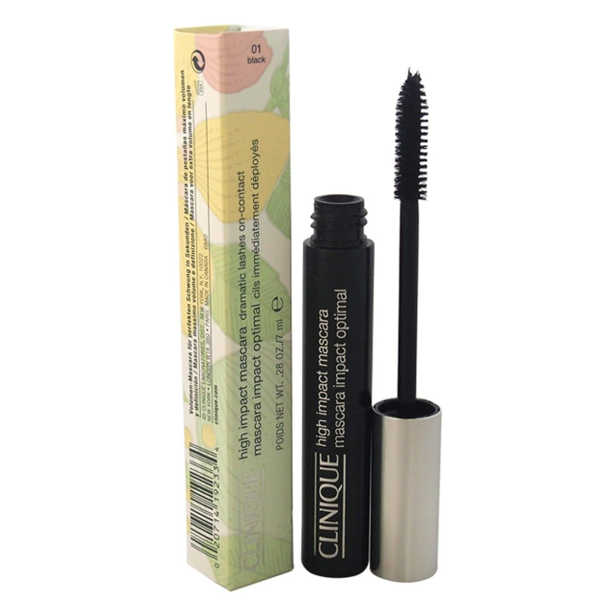 Clinique High Impact 01 Siyah Maskara 1 Paket (1 X 7 Ml)