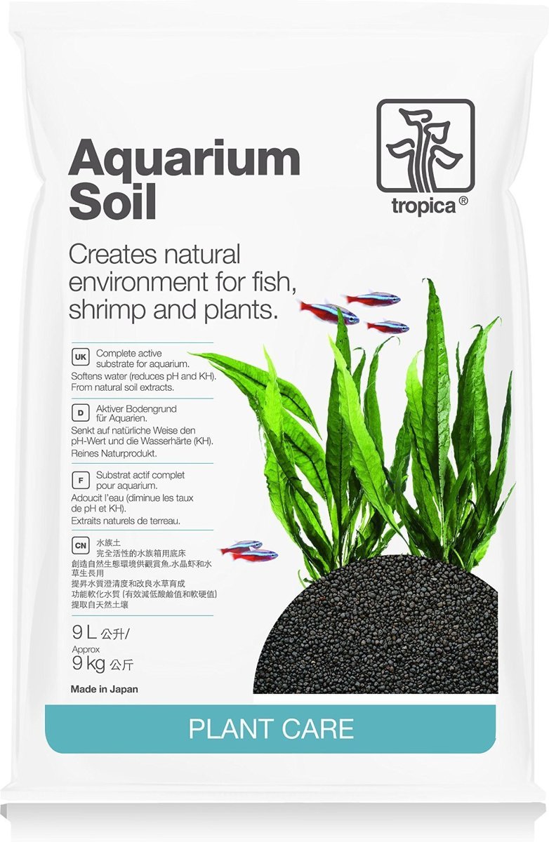 Tropica bitki büyüme akvaryum sağlık toprak substrat, 9 litre