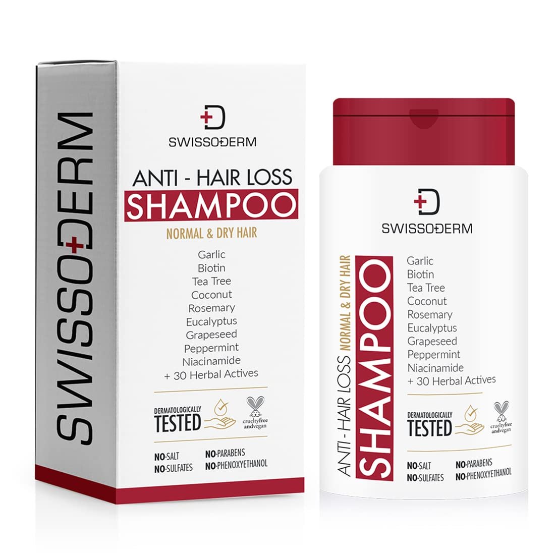 Swissoderm Dökülme Karşıtı Şampuan Normal ve Kuru Saçlar Için (300 ml)