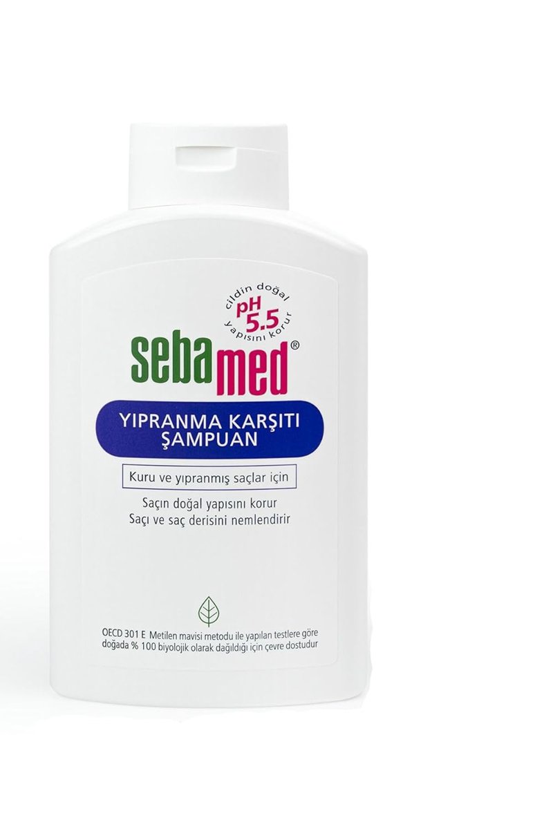 Sebamed Kuru ve Yıpranmış Saçlar İçin Nemlendirici Etkili Onarım Şampuanı 400 ml