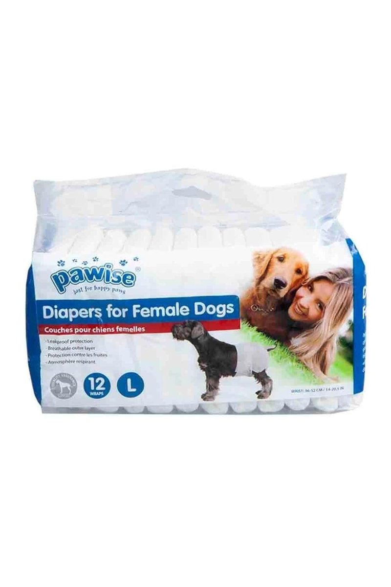 Pawise Köpek Alt Bağlama Bezi L Boy 12 Adet