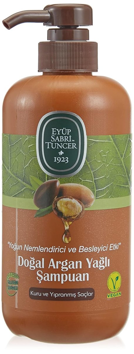Eyüp Sabri Tuncer Doğal Argan Yağlı Şampuan 600 ml