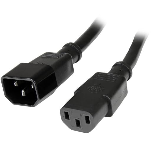 2 metre erkek dişi power uzatma kablosu 2 metre c13 c14 power kablosu