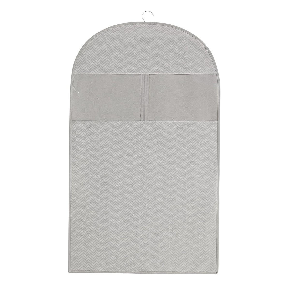 Ocean Home Textile Gri Balıksırtı Elbise Kılıfı 60 x 100 cm