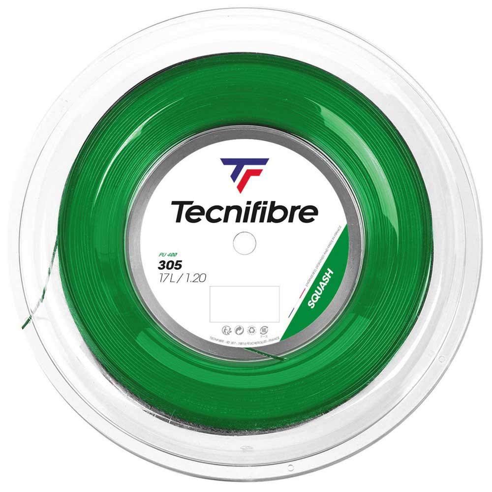 Tecnifibre 305 Yeşil, 1,20 mm/18 gauge Squash Saite rulo (110 m/360FT)