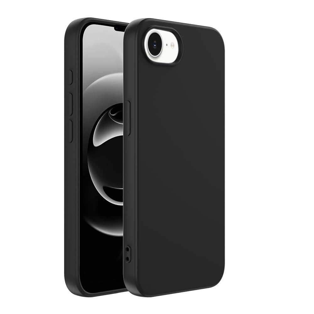Spia Apple iPhone 16E ile Uyumlu Kılıf Siyah Lansman Kapak Orijinal (Apple iPhone 16E ile Uyumlu, Si