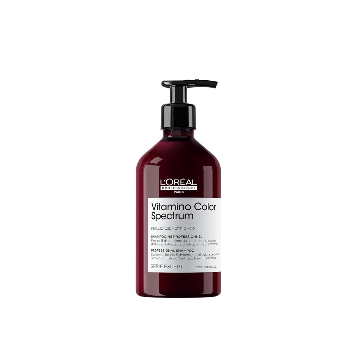 L'Oréal Professionnel Paris Serie Expert Vitamino Color Spectrum Boyalı Saçlar İçin Parlaklık Kazandıran Renk Koruyucu Şampuan 500ml