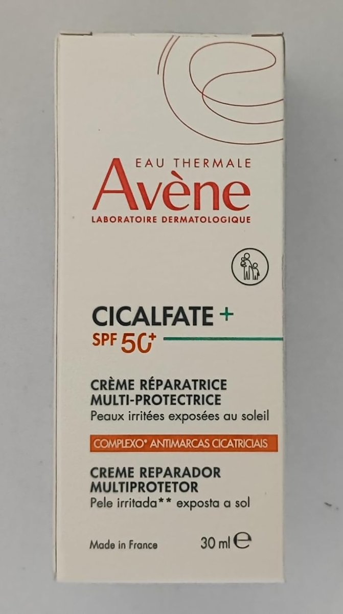 EAU THERMALE AVENE Cicalfate+ Hassas ve Yıpranmış Ciltler için SPF 50+ Yüksek Koruma Sağlayan Onarıc